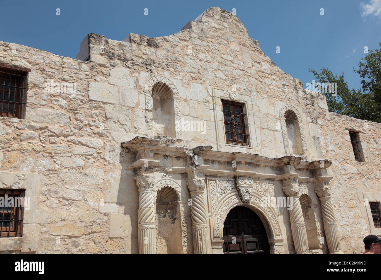 La Alamo in San Antonio, Texas Foto Stock