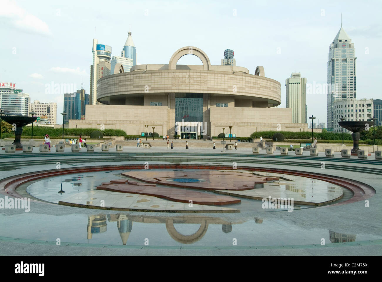 Museo di storia, Shanghai, Cina Foto Stock