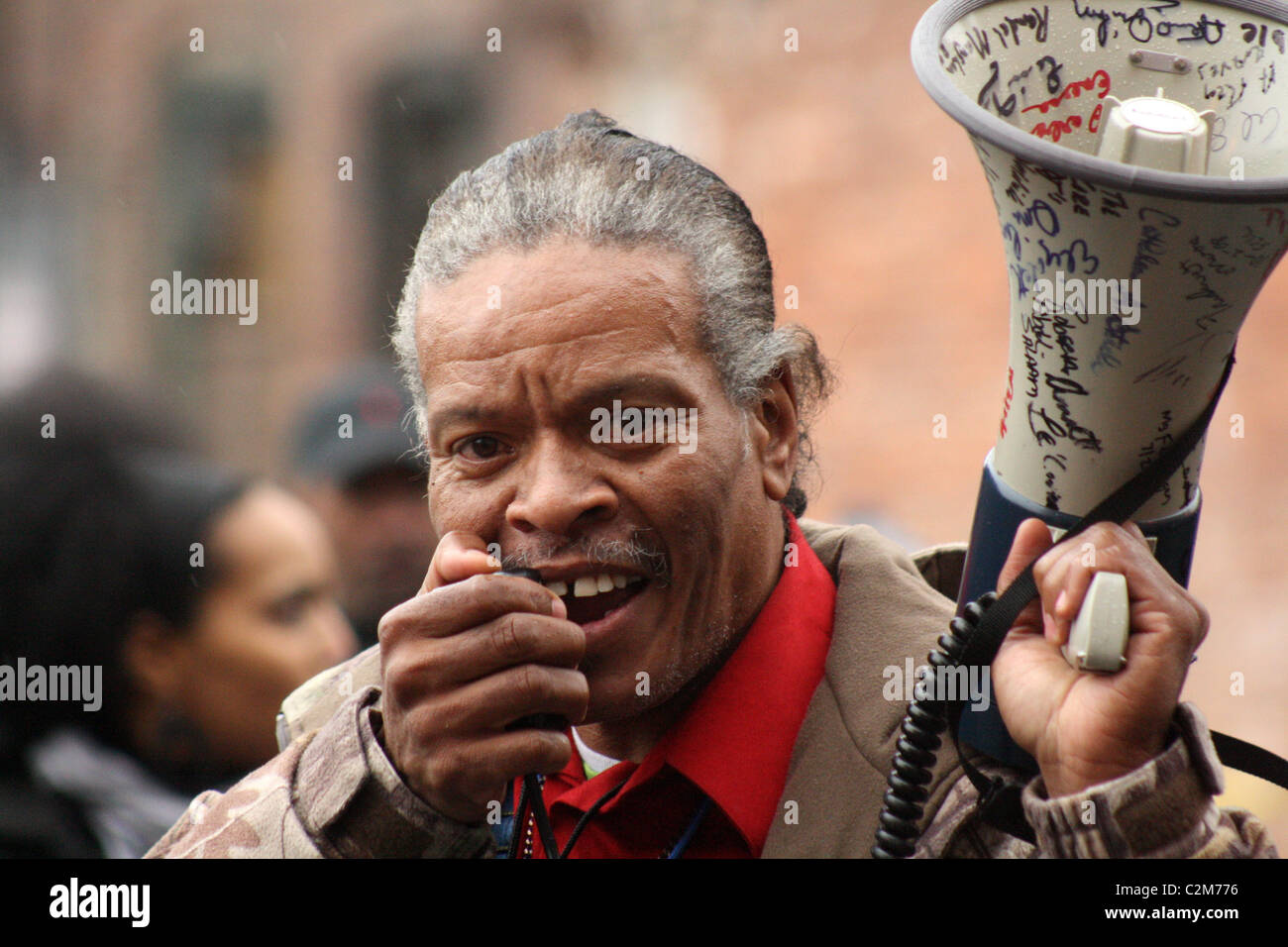 MARTIN Luther King giorno marzo Martin Luther King Jr. Giorno Atlanta USA 17 Gennaio 2011 Foto Stock