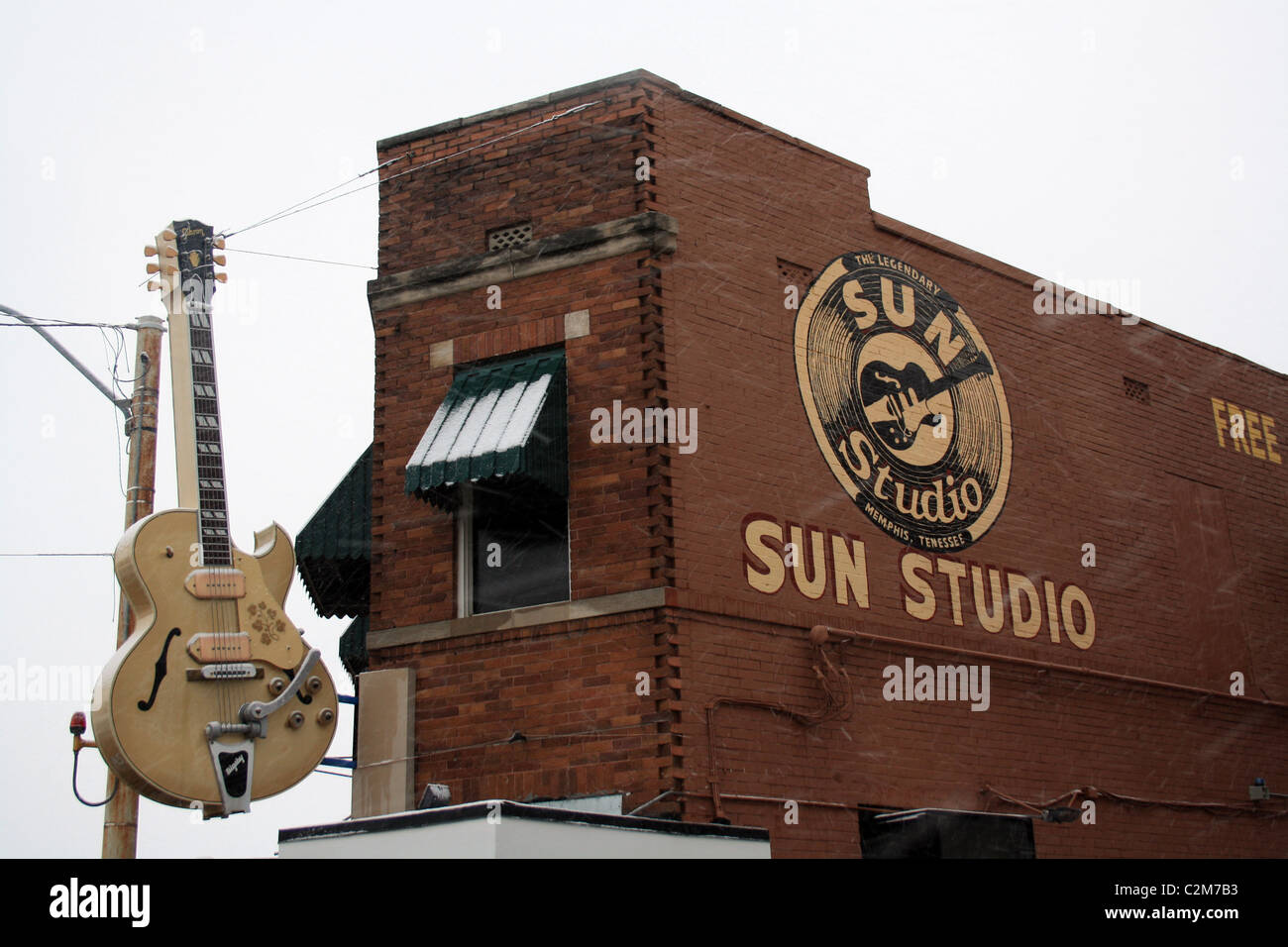 SUN STUDIO di Memphis, Stati Uniti d'America 19 Gennaio 2011 Foto Stock