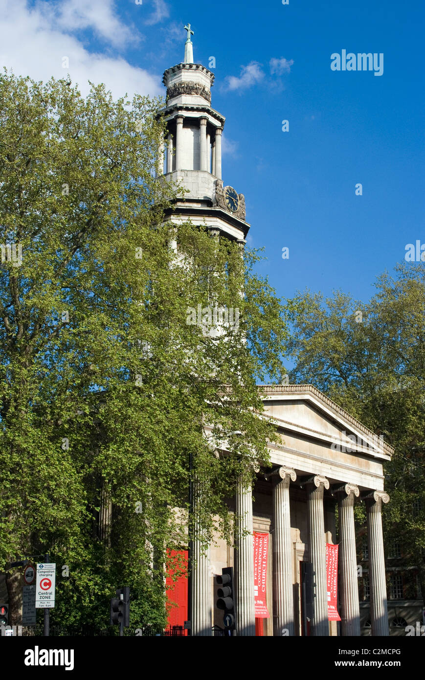 St Pancras Chiesa Parrocchiale, Euston Road, Londra Foto Stock