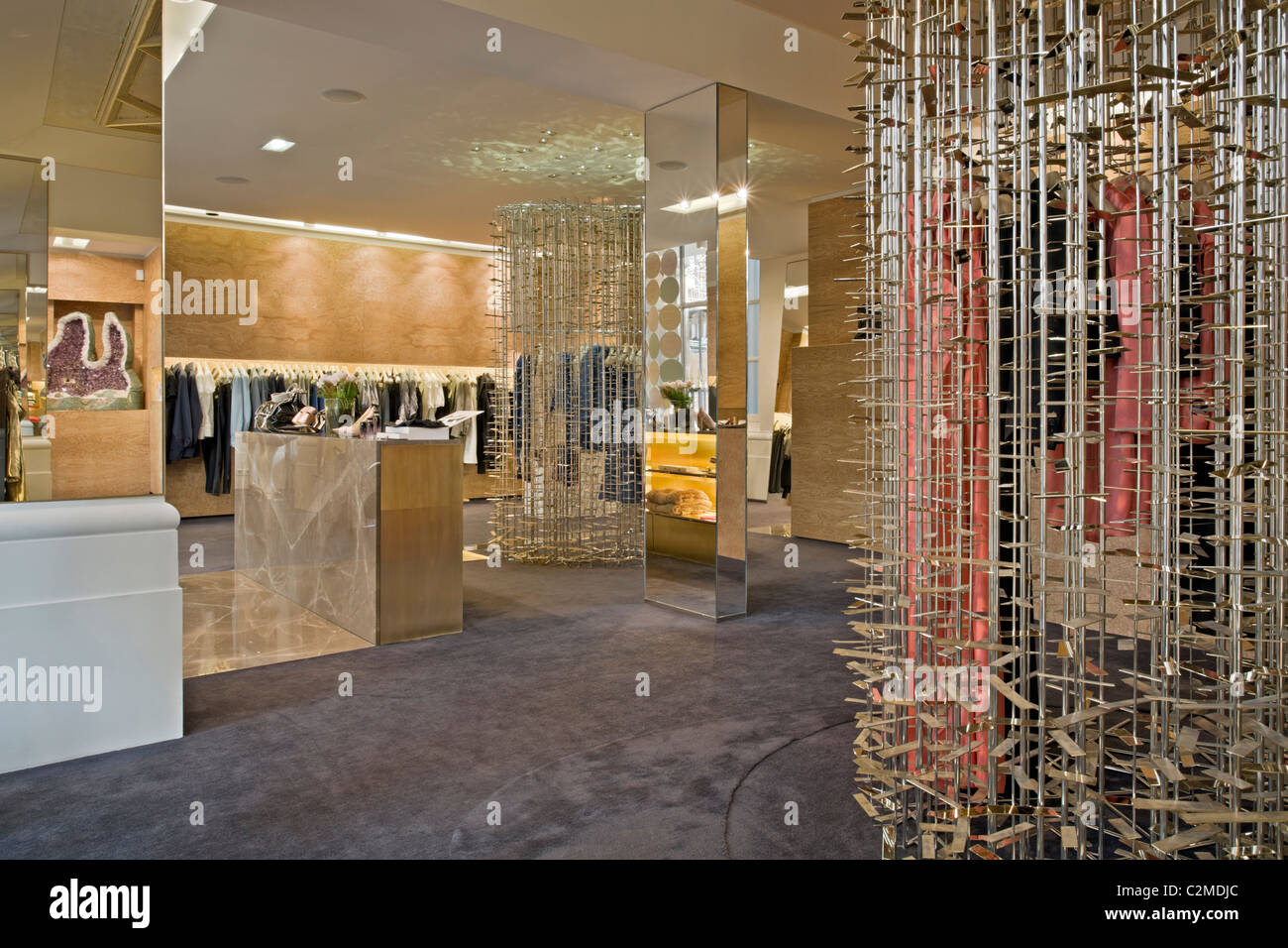Stella McCartney fashion store di Parigi. Foto Stock