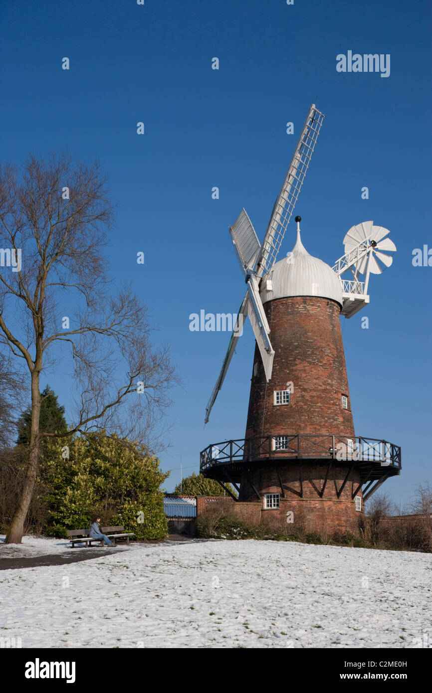 George Green Windmiill, Sneinton, Nottingham. Foto Stock