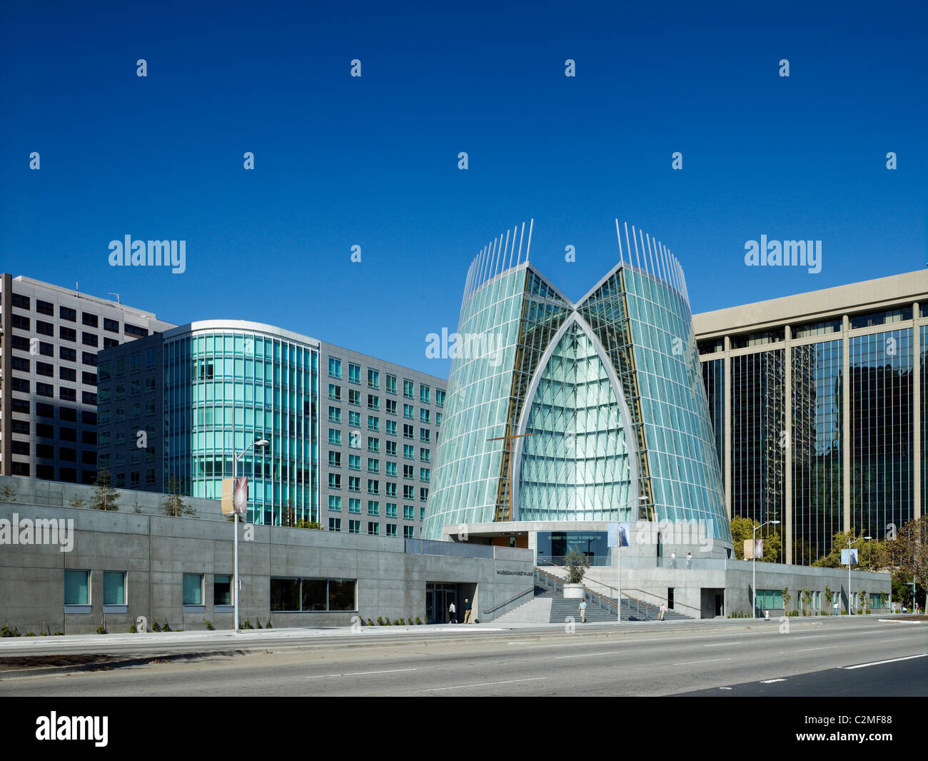 Cattedrale di Cristo alla luce di Oakland, in California. Foto Stock