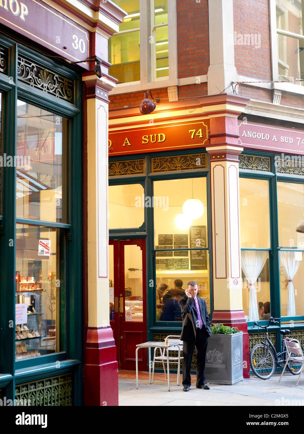 Mercato Leadenhall, Londra Foto Stock