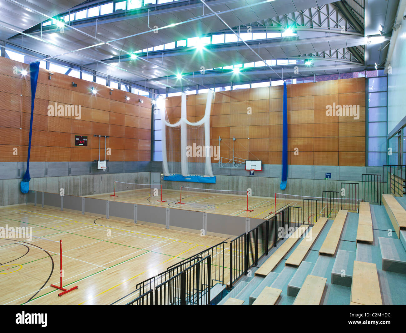 LB Hackney Clissold Leisure Centre, Hackney, Londra Foto Stock