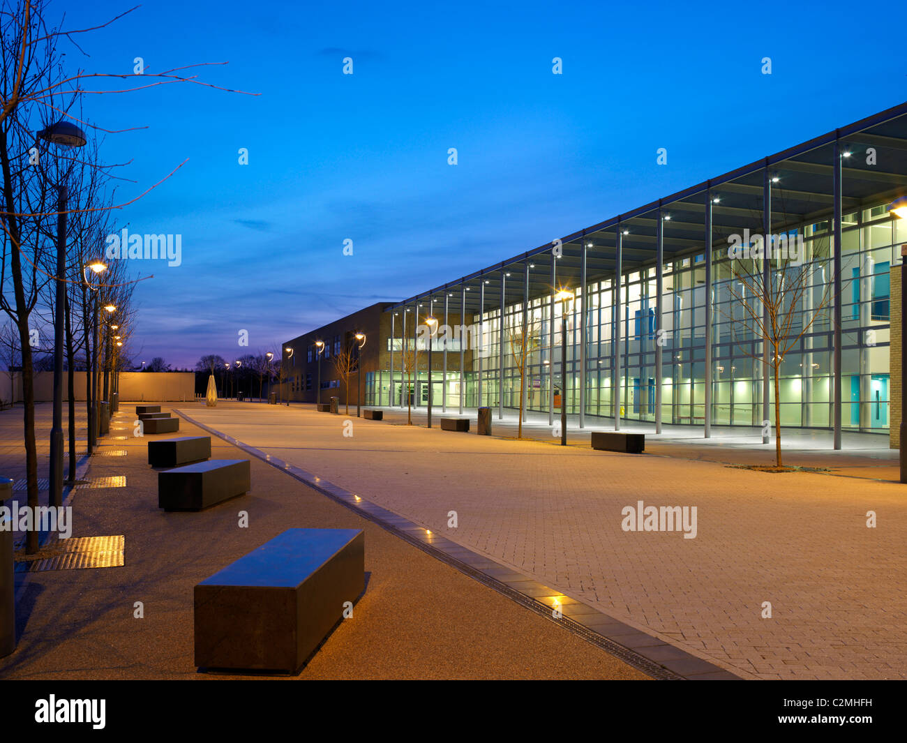 Hampshire County Council di Sir John Hunt di Everest, Basingstoke. Foto Stock
