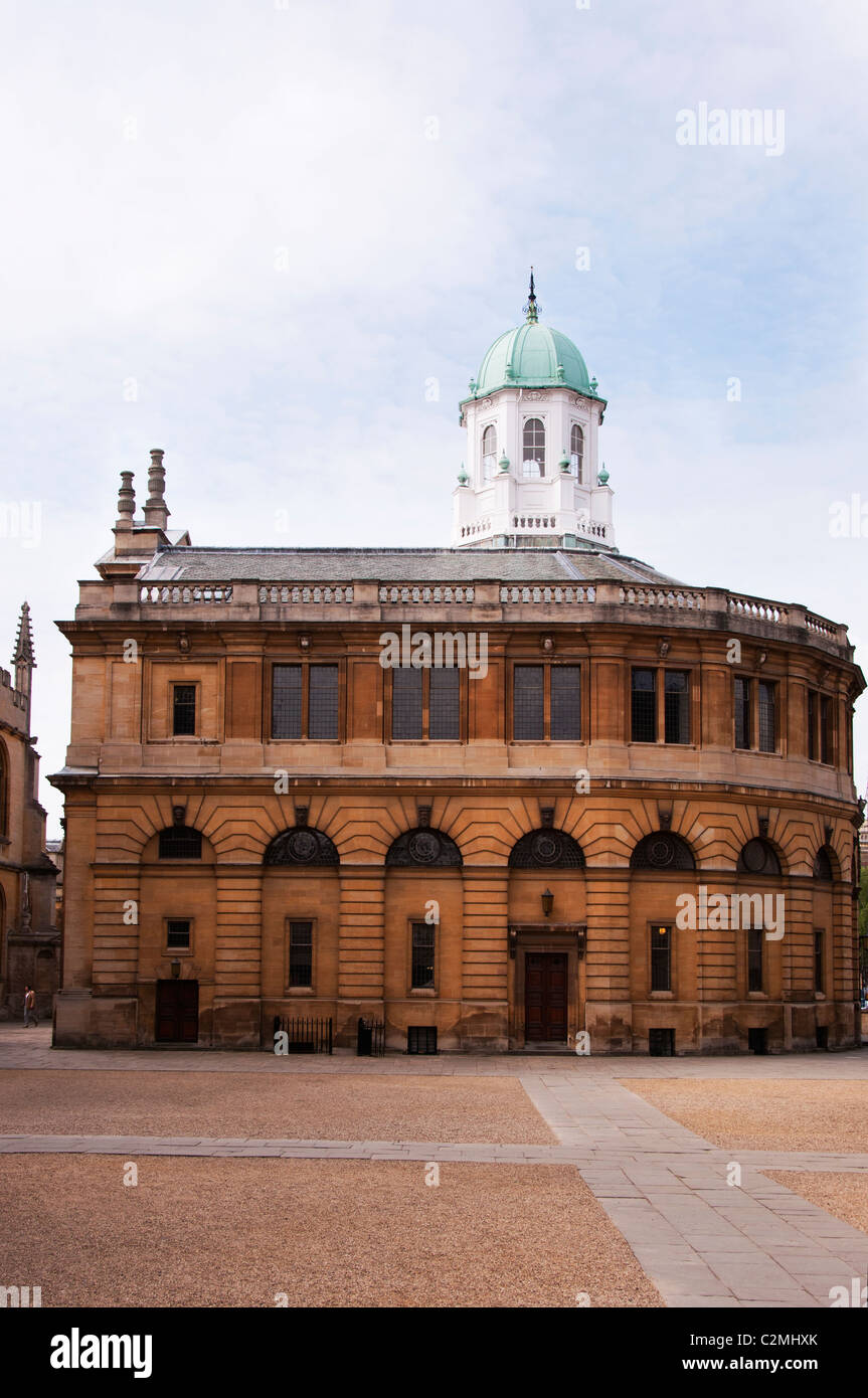 Sheldonian Theatre Broad Street Oxford Foto Stock