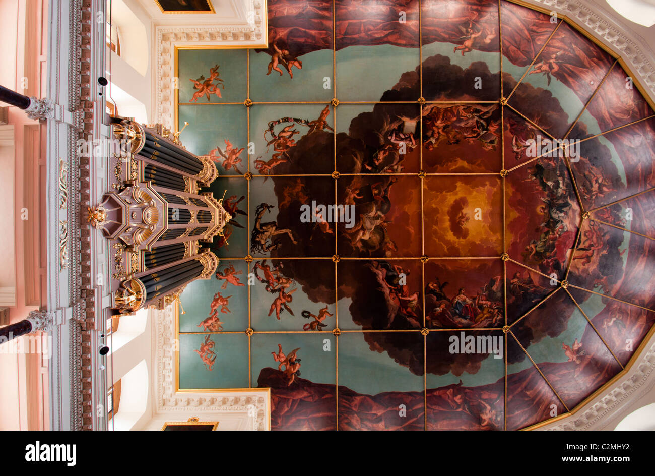 Sheldonian Theatre Oxford Foto Stock