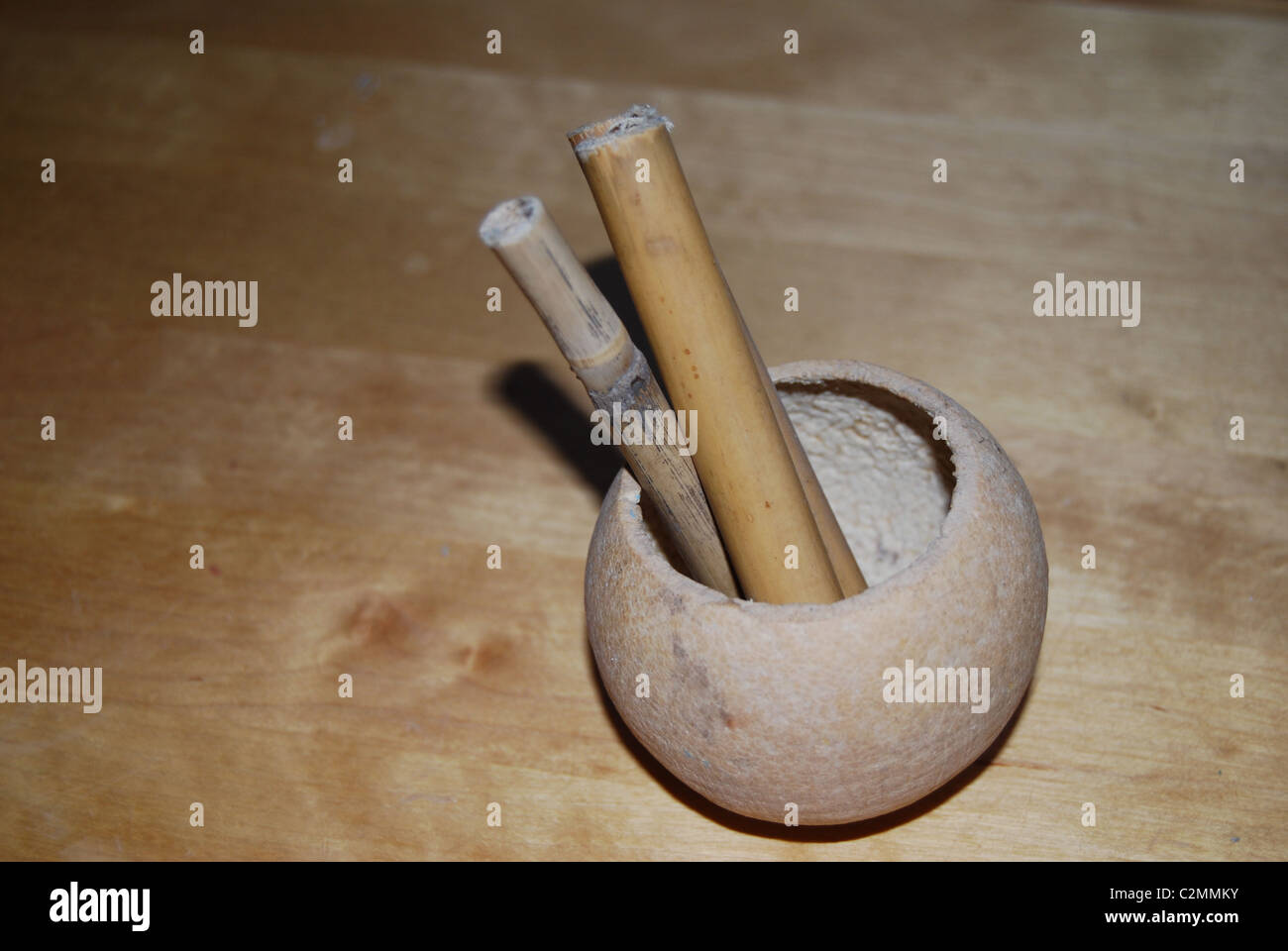 Canne di bambù Foto Stock