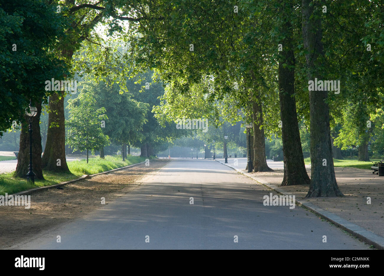 Serpentina Road, Hyde Park, London, Regno Unito Foto Stock