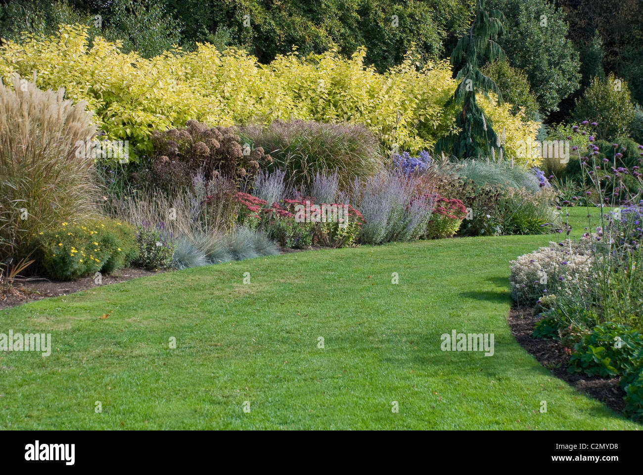 Giardino inglese percorso, Settembre 2009 Foto Stock
