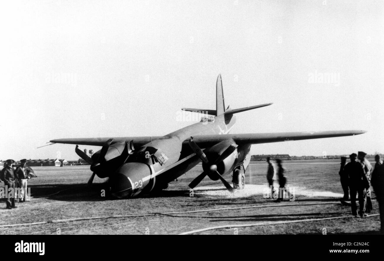 Martin B-26 Marauder crash di aeromobili Foto Stock