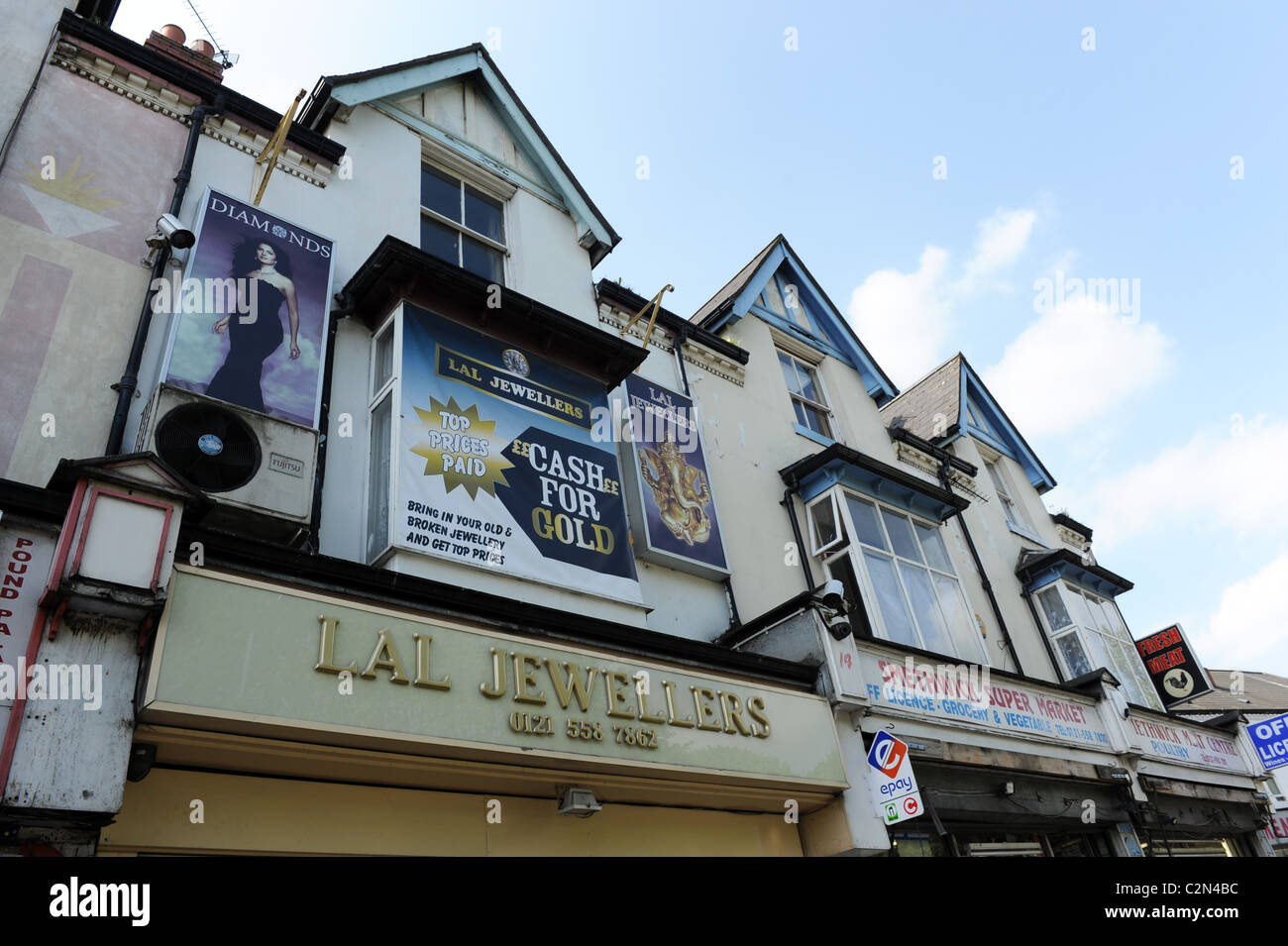 Smethwick gioiellerie West Midlands, Regno Unito Foto Stock