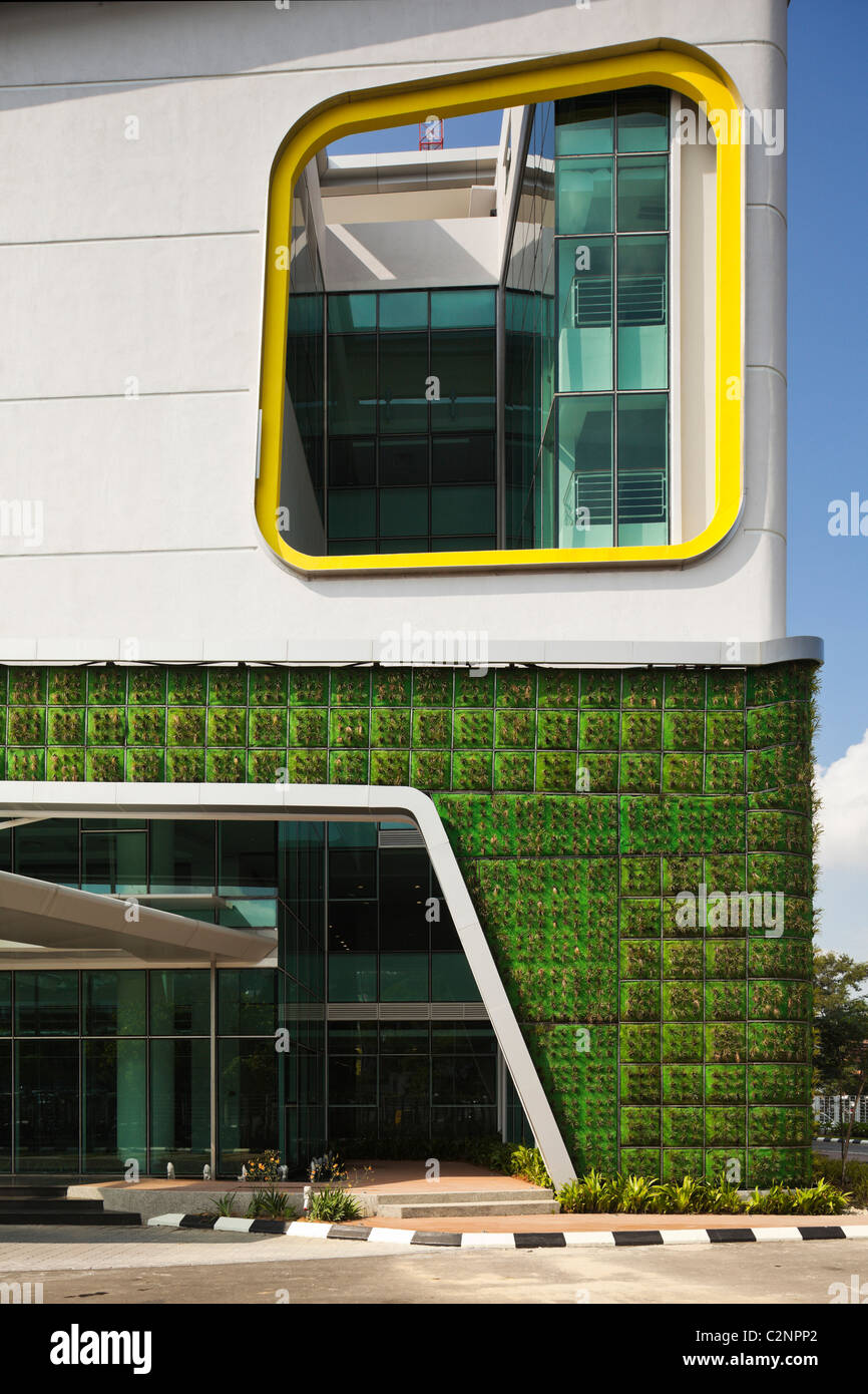 La tecnologia DiGi Operation Center, Subang High Tech Park, Kuala Lumpur in Malesia. L'edificio eco design comprende Foto Stock