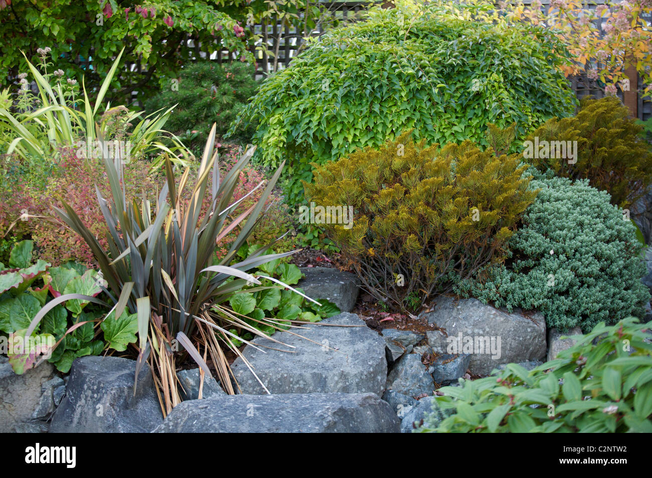 Arte del giardino Foto Stock