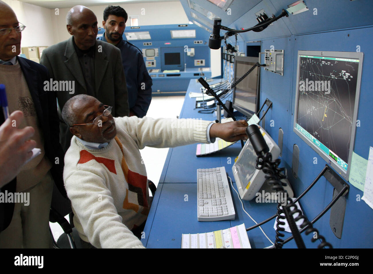 Benina International Airport, Bengasi, Libia Foto Stock