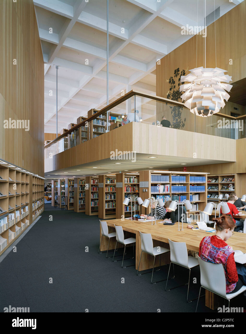 Turku biblioteca della città di Helsinki. 2007 Foto Stock