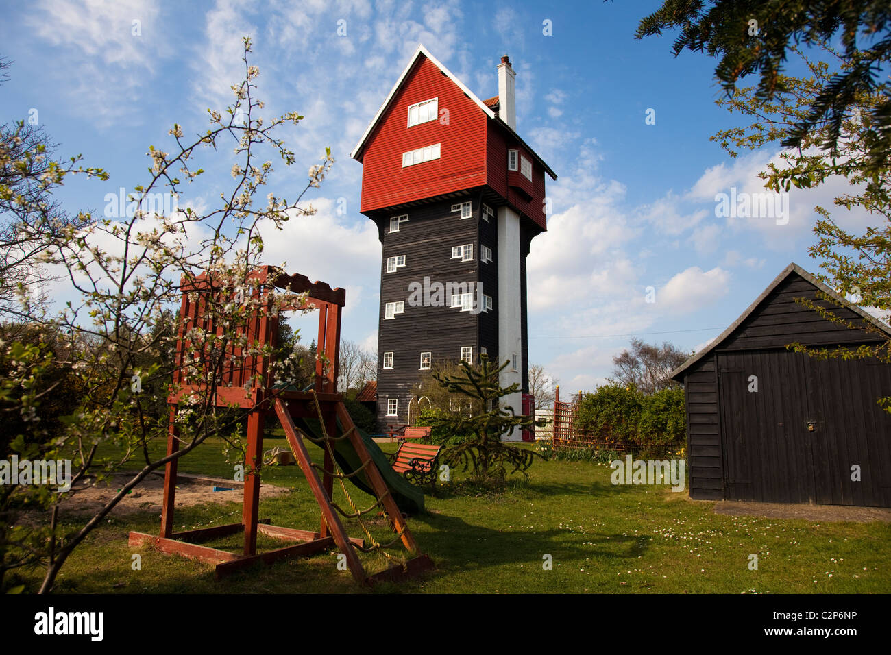 La casa di nuvole, Thorpeness, Suffolk, Regno Unito Foto Stock