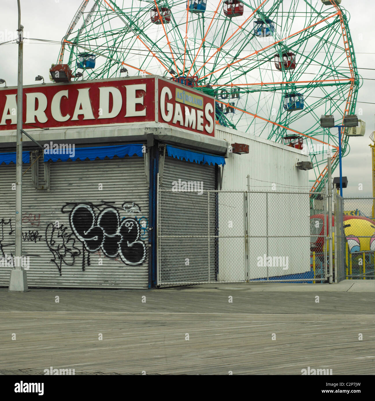 Coney Island Foto Stock