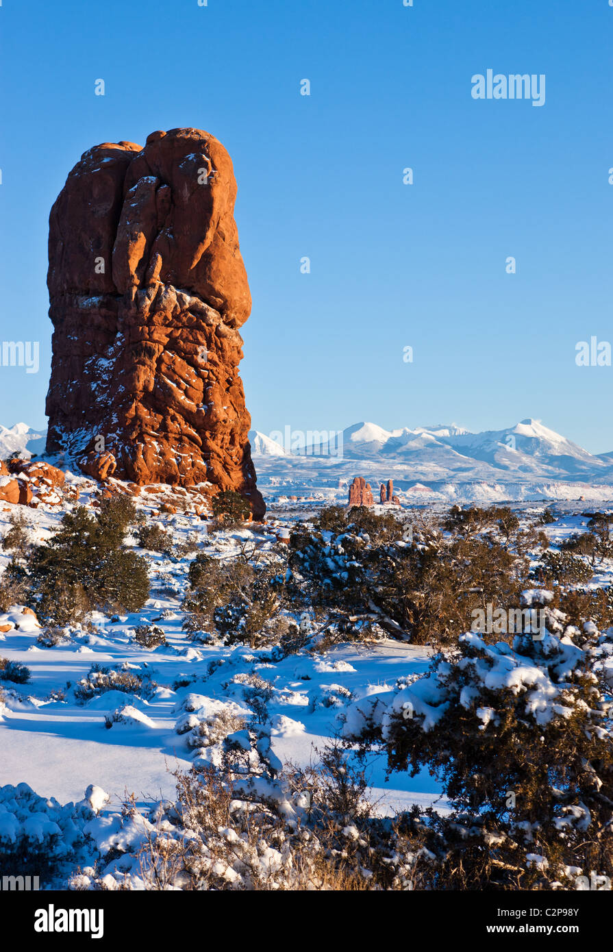 Stati Uniti d'America, il confine tra Utah e Arizona, Navajo Indian Reservation, alla Monument Valley Foto Stock