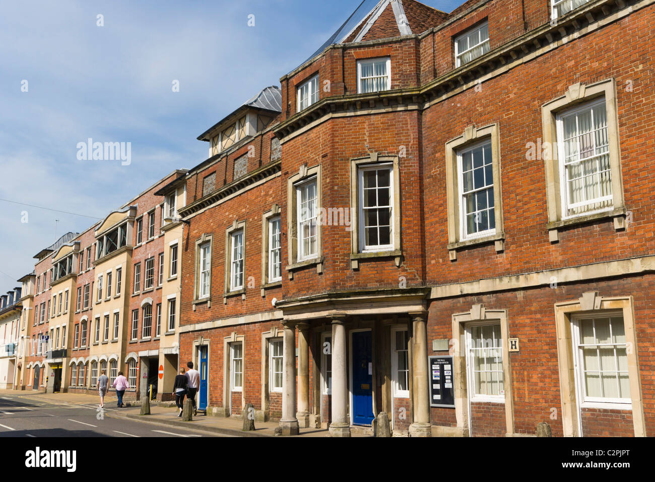 New Street, Salisbury, Wiltshire, Inghilterra, Regno Unito Foto Stock