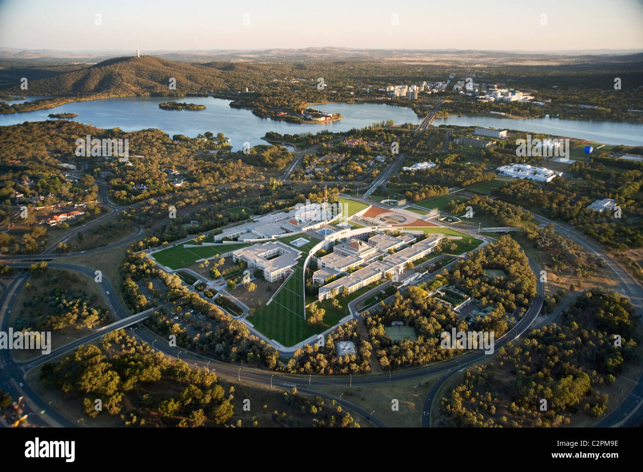 La Casa del Parlamento dell'Australia, Canberra, ACT, Australia. Foto Stock