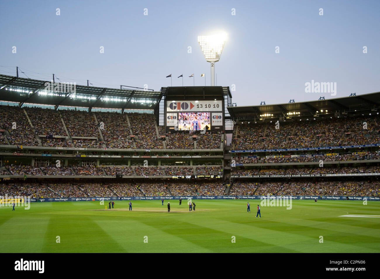 Melbourne Cricket Ground, MCG, Australia. Foto Stock