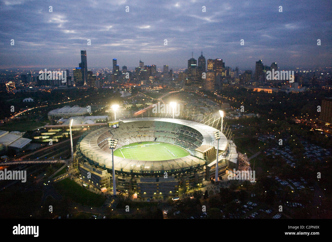 Melbourne Cricket Ground, MCG, Australia. Foto Stock