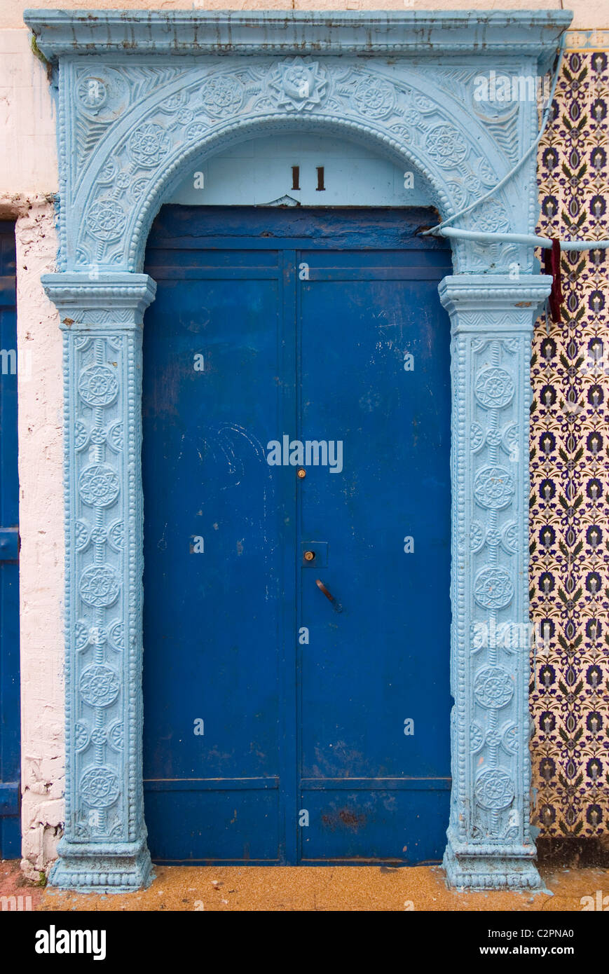 Casbah porta ad Algeri, Algeria Foto Stock
