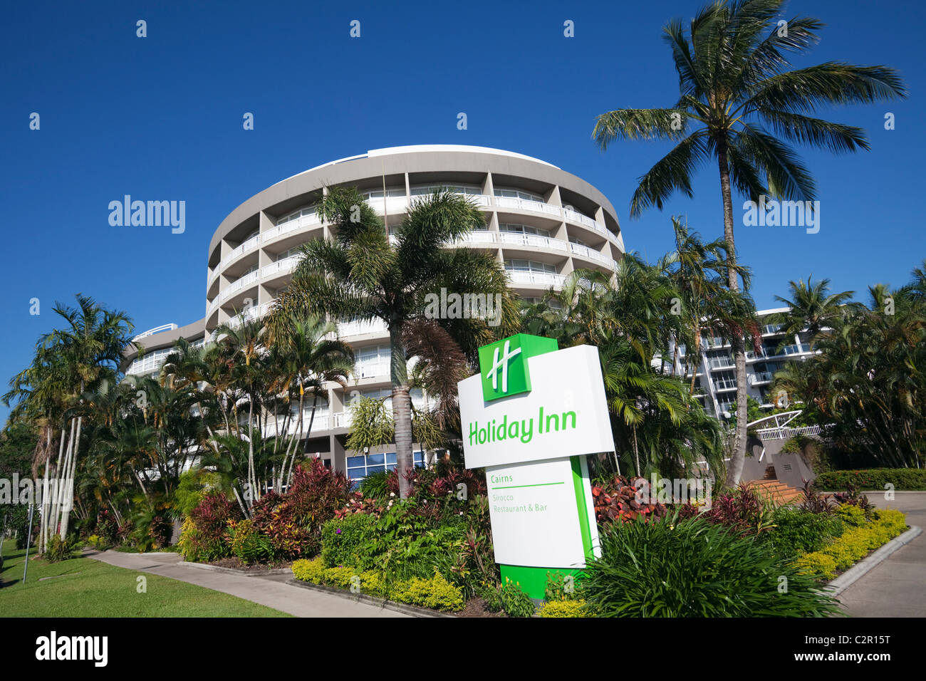 L'Holiday Inn sulla spianata. Cairns, Queensland, Australia Foto Stock
