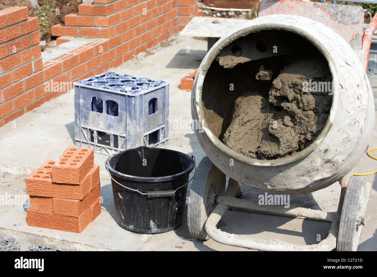 Mescolatore di cemento immagini e fotografie stock ad alta risoluzione -  Alamy