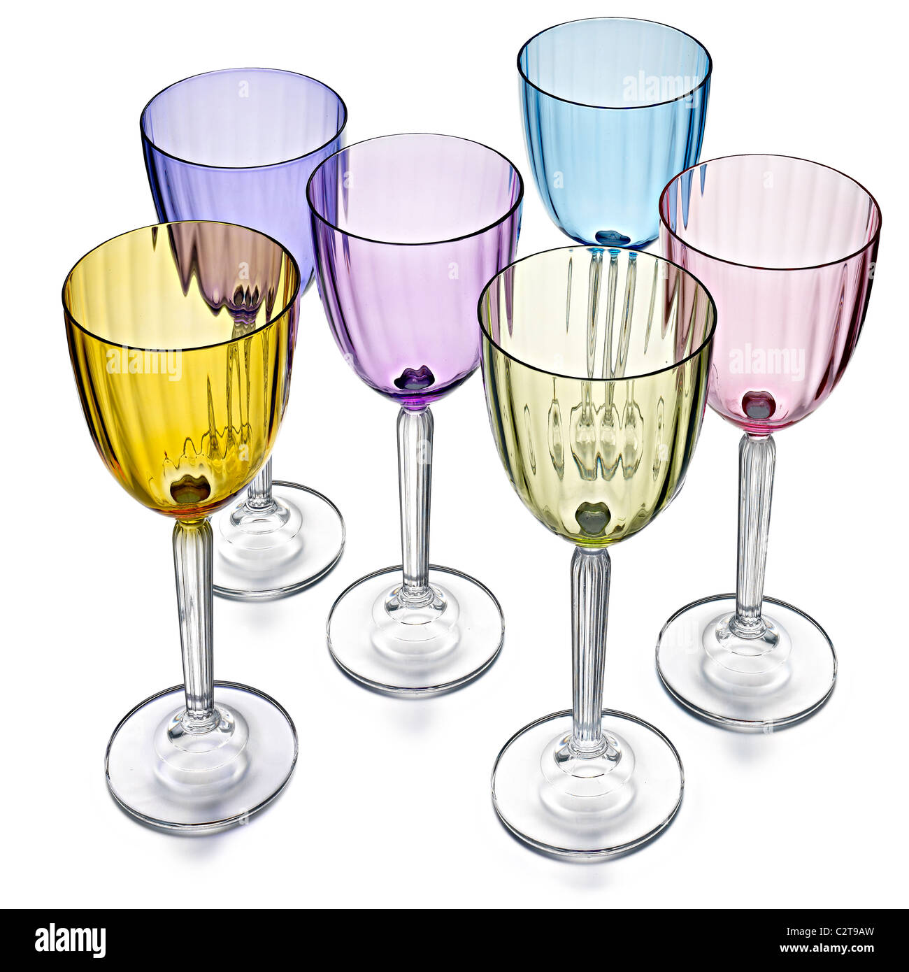 Bicchieri di vino colorati immagini e fotografie stock ad alta risoluzione  - Alamy