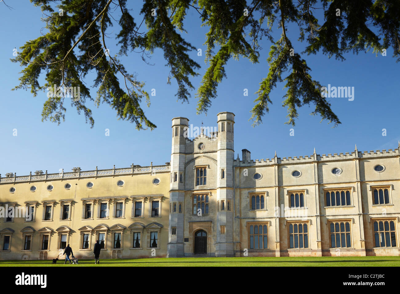 Ashton Court Station Wagon e Mansion, Bristol, Regno Unito Foto Stock