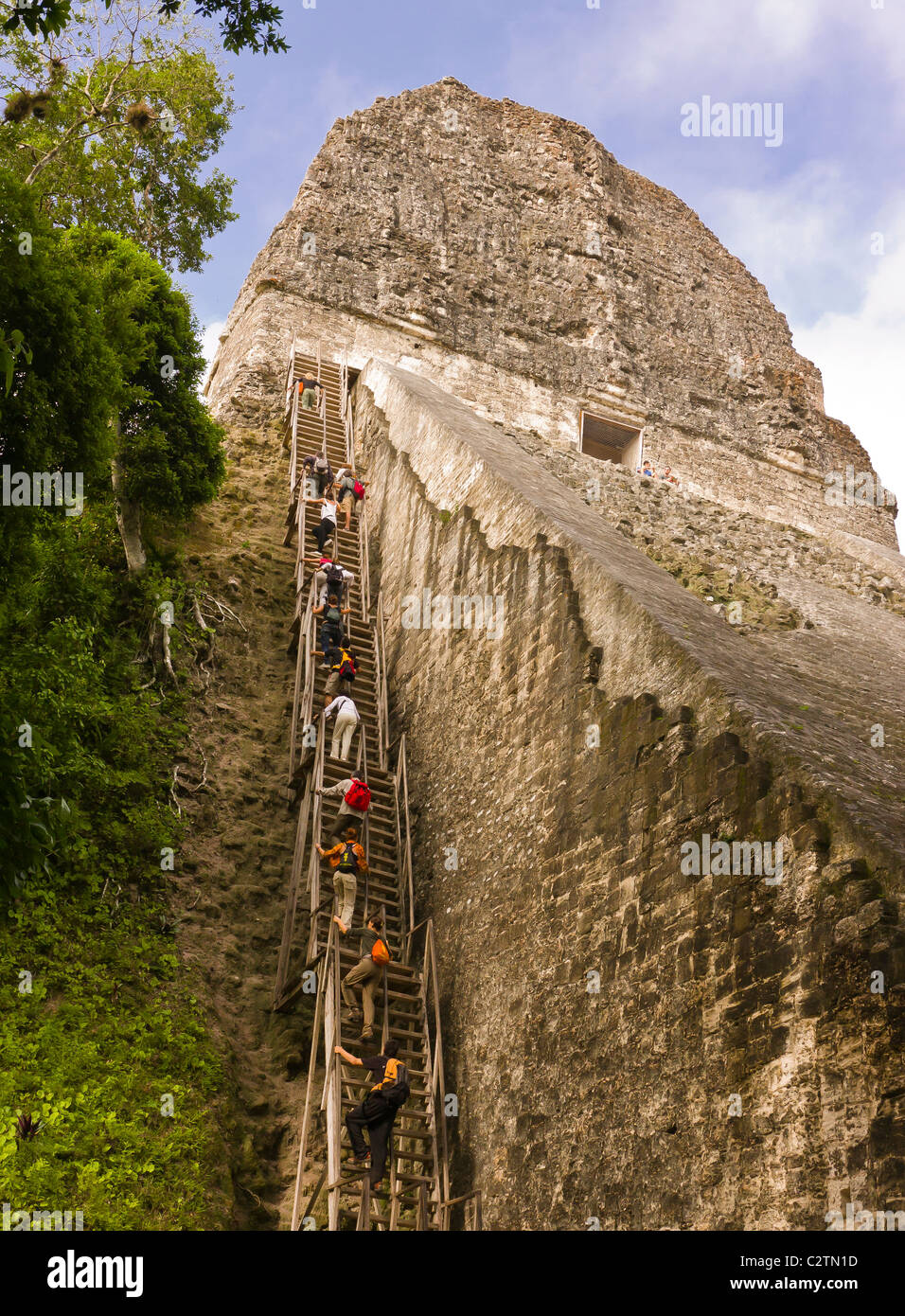 Tikal Guatemala Foto Stock