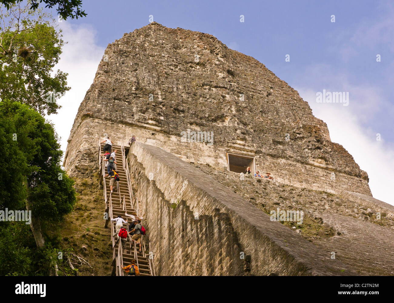 Tikal Guatemala Foto Stock