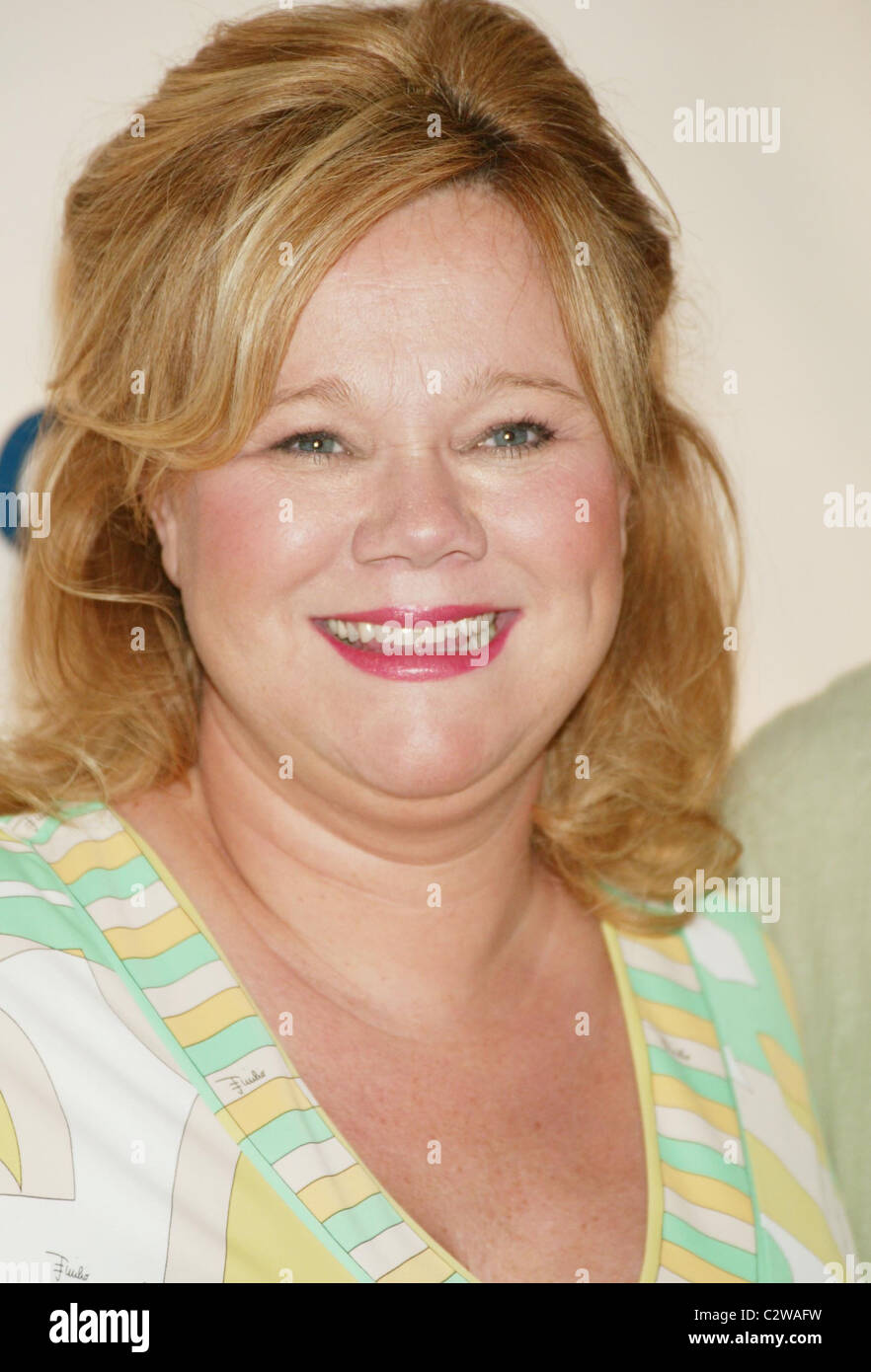 Caroline Rhea 5 mesi di gravidanza in Pucci Premiere mondiale di 'Sordid vita: la serie" presso il New World Stages New York City, Foto Stock