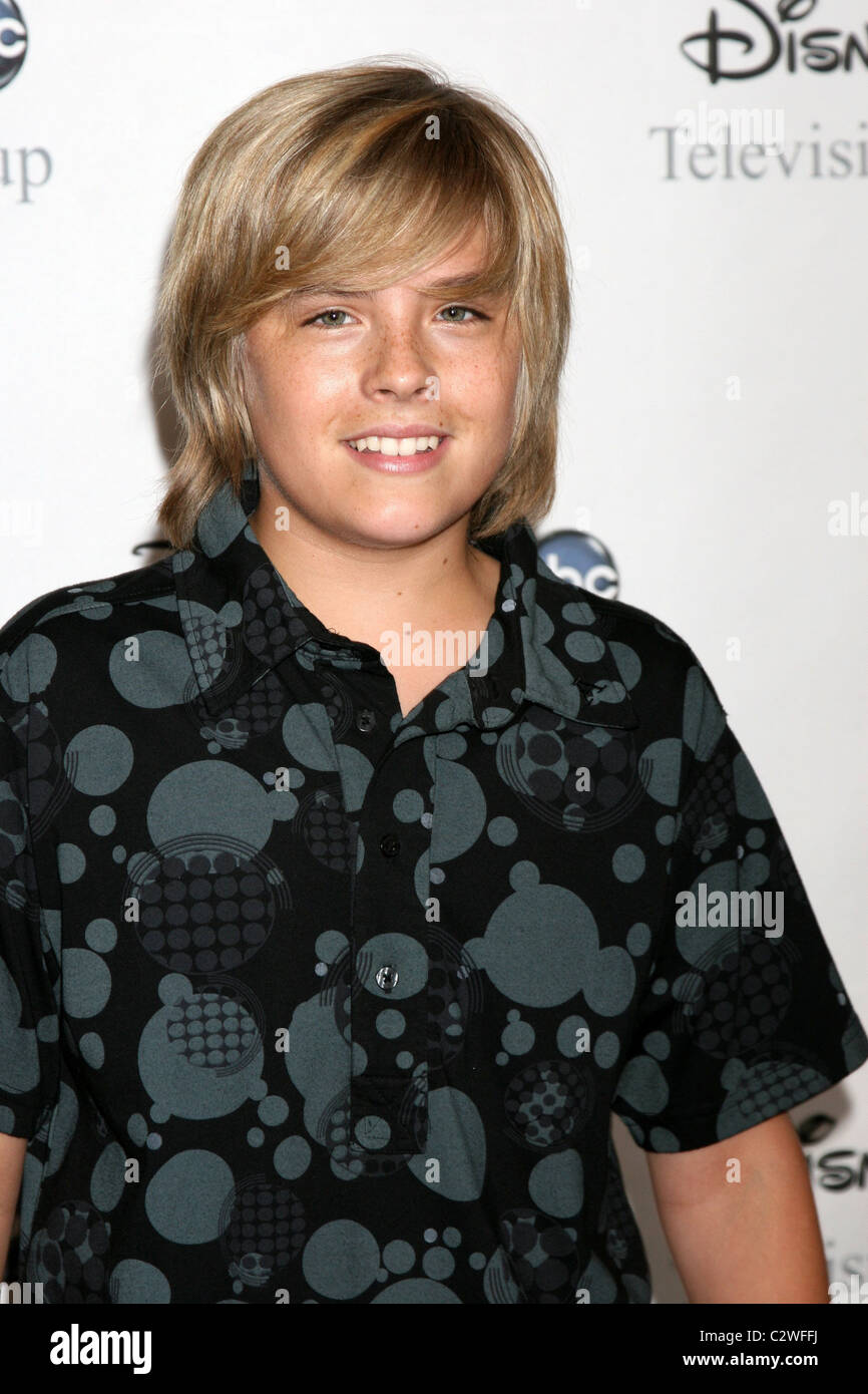 Dylan Sprouse arrivando all'ABC TCA Estate 08 parte di Disney e ABC TCA - Tutte le Star Party presso il Beverly Hilton Hotel Beverly Foto Stock