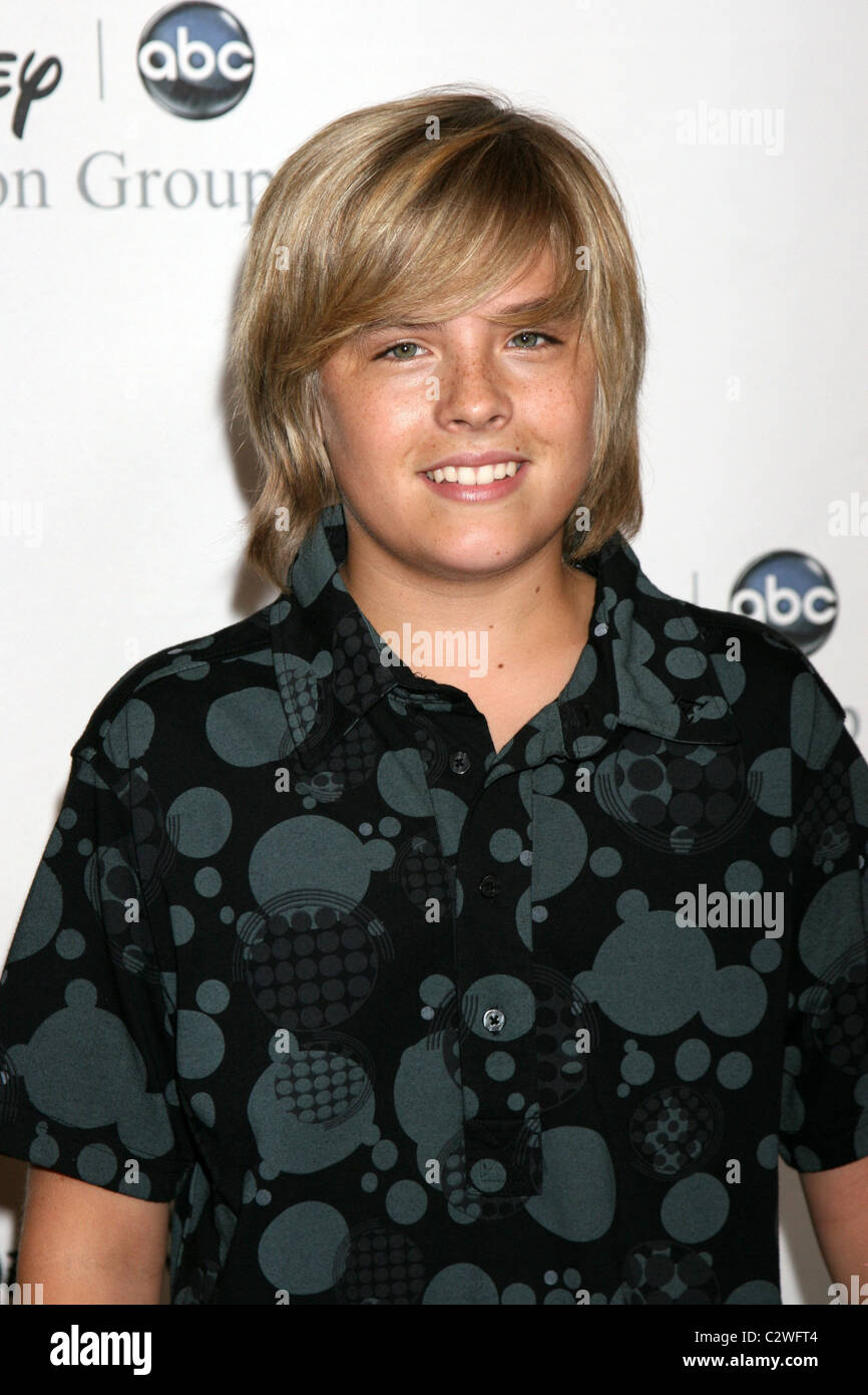Dylan Sprouse arrivando all'ABC TCA Estate 08 parte di Disney e ABC TCA - Tutte le Star Party presso il Beverly Hilton Hotel Beverly Foto Stock