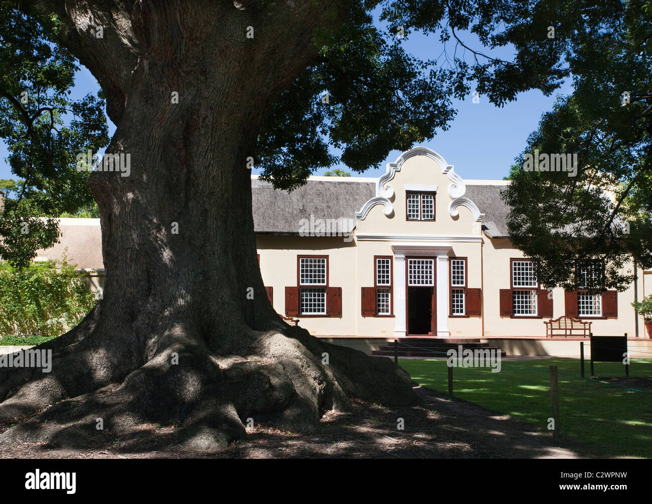 Vergelegen Homestead, Vergelegen wine estate, Somerset West, Western Cape, Sud Africa Foto Stock