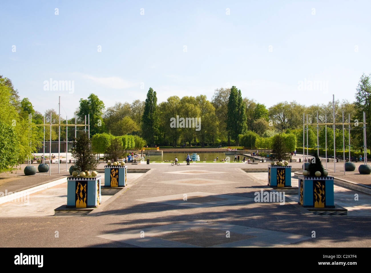 Parco di Battersea London Inghilterra England Foto Stock