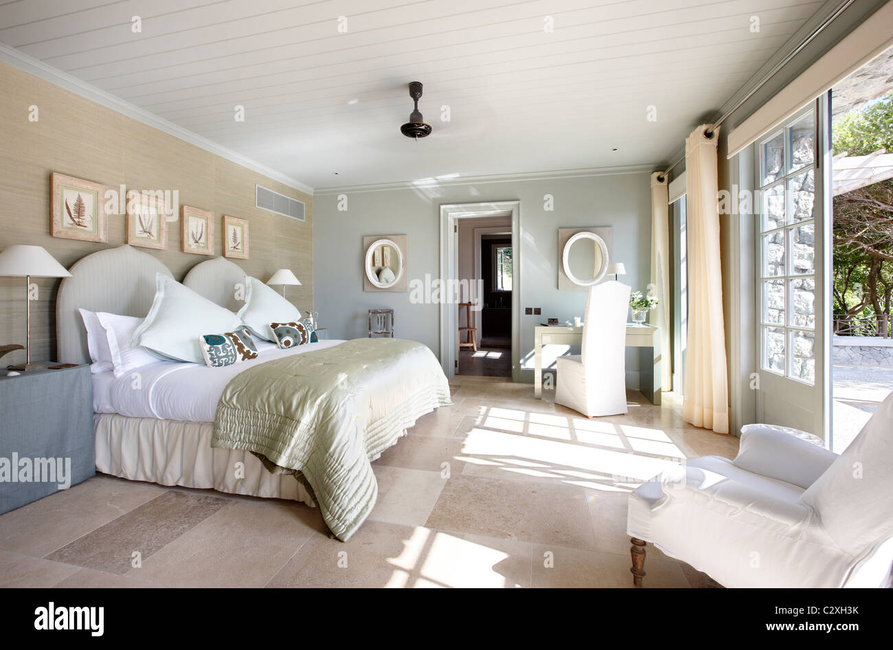 Sunrise Villa Mustique Foto Stock