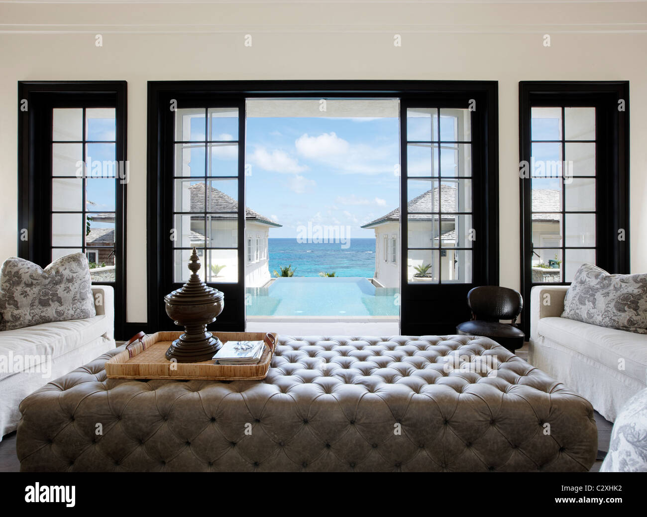 Sunrise Villa Mustique Foto Stock