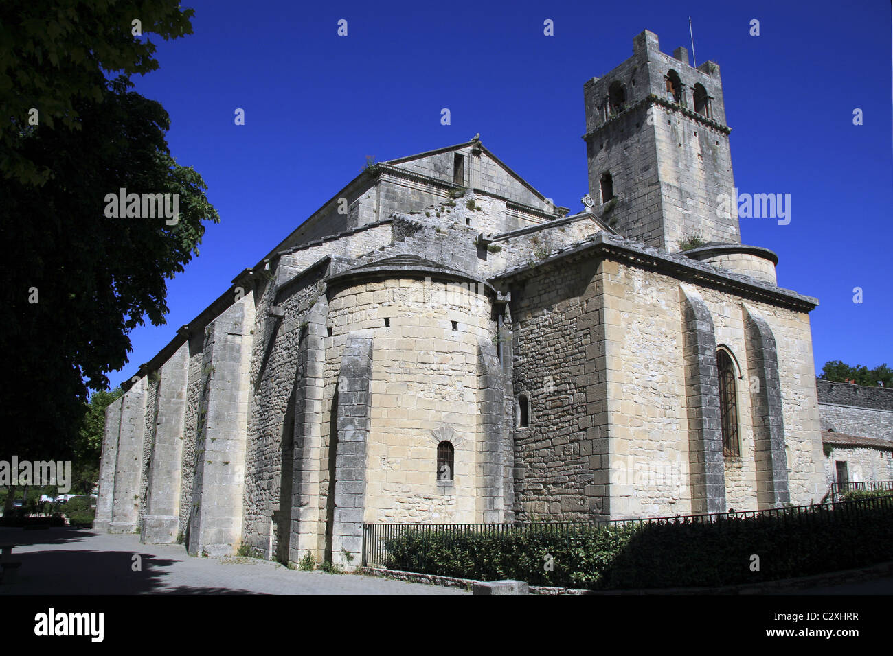 La cattedrale di Notre Dame, Vaison La Romaine, Francia Foto Stock