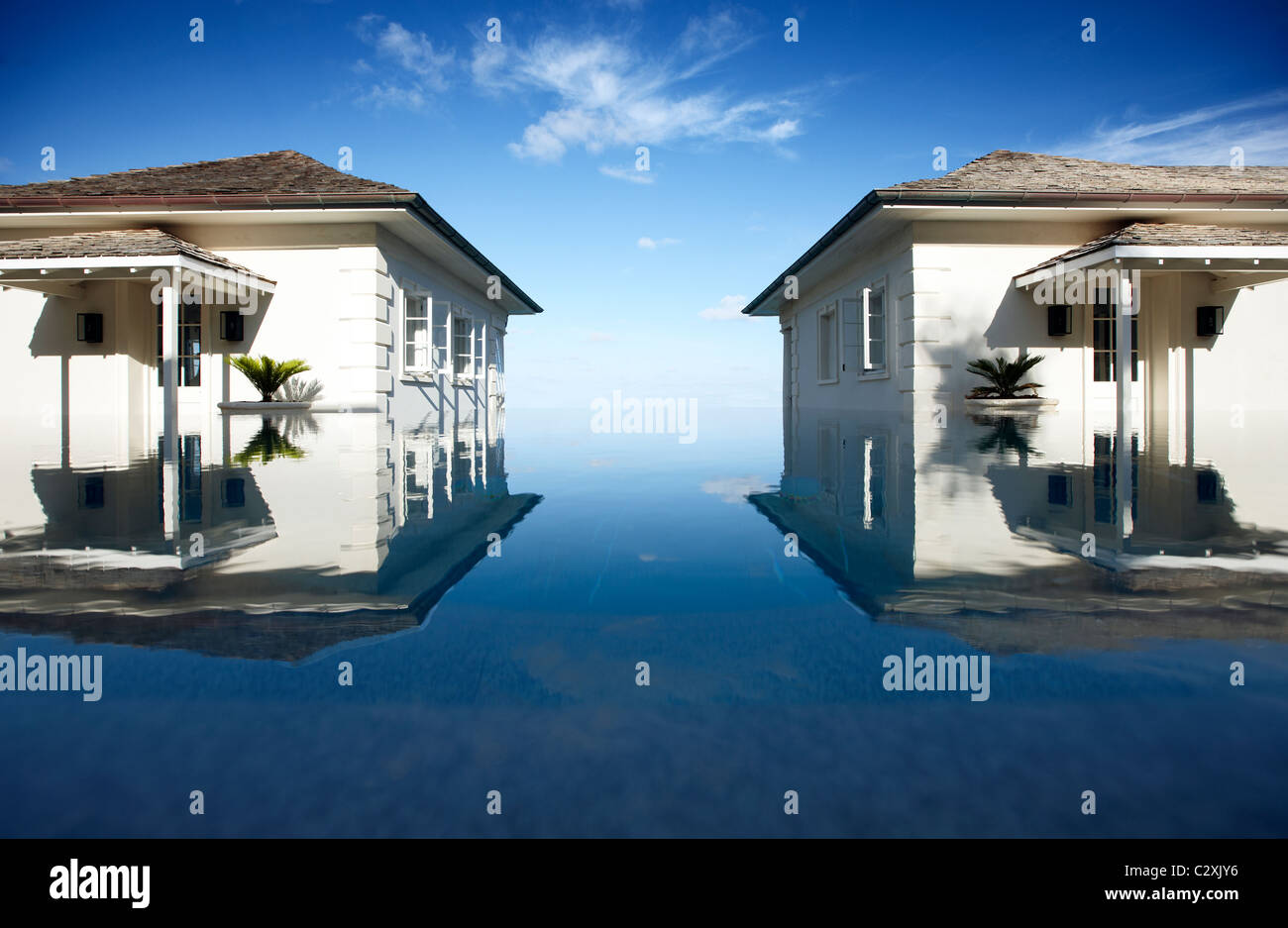 Sunrise Villa Mustique piscina Foto Stock