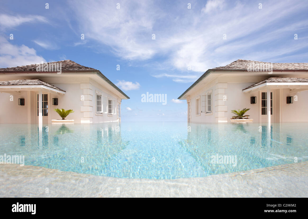 Sunrise Villa Mustique piscina Foto Stock