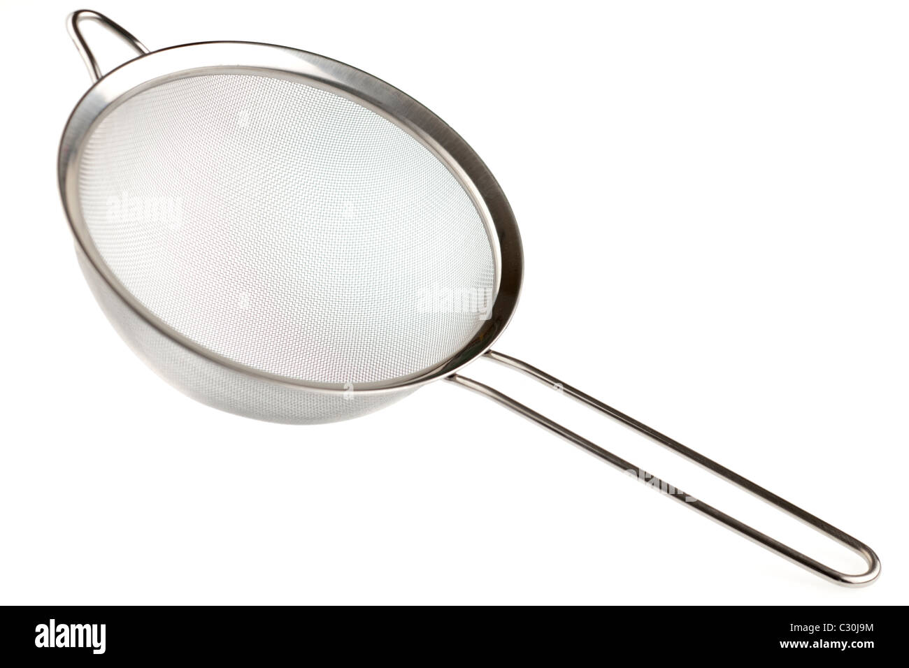 18 centimetro con setaccio in metallo Foto Stock