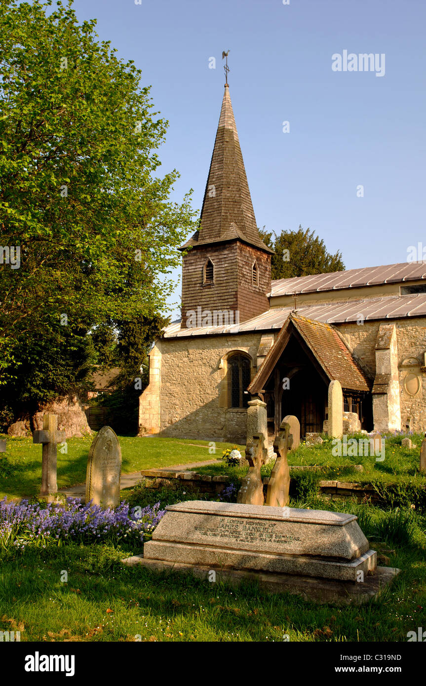 Chiesa di tutti i santi, Didcot, Oxfordshire, England, Regno Unito Foto Stock