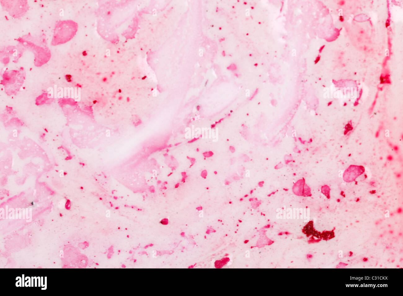 Rosso acquerello astratto Foto Stock