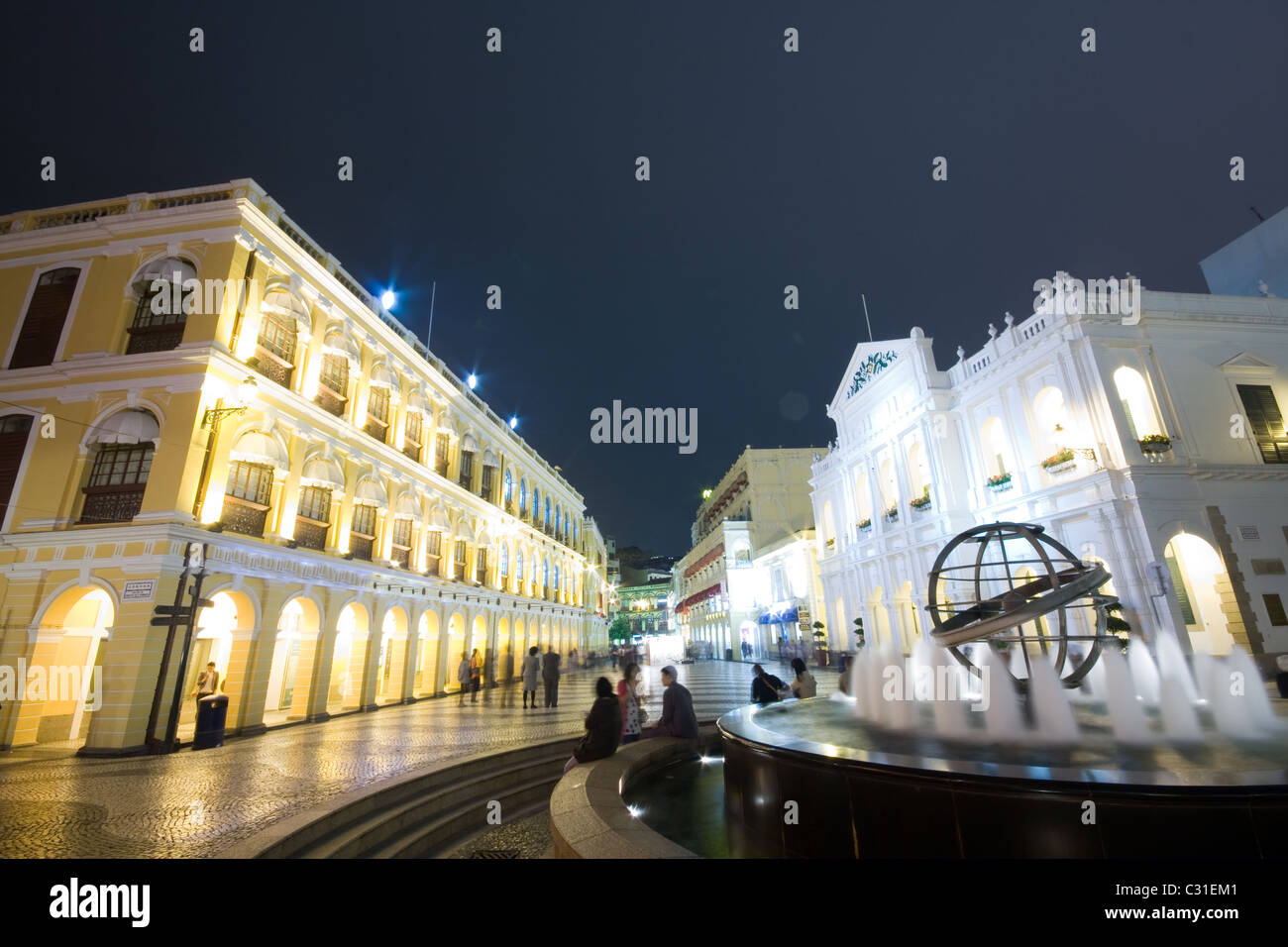 Largo do Senado, Piazza Senado, Macao Foto Stock